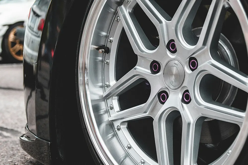 Powder coating · White gloss